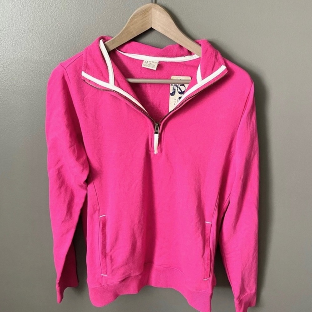BOGO FREE!! NWT Gear womens pink half zip hoodie